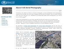 Tablet Screenshot of aboveitallphoto.com